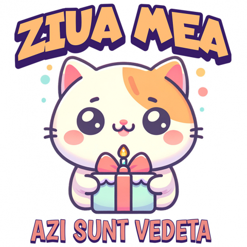 Sticker Adeziv Autocolant Personalizat