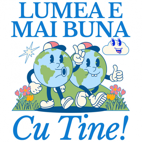 Sticker Adeziv Autocolant Personalizat Cadouri personalizate pentru familie și prieteni, mesaje pozitive despre natura și prietenie