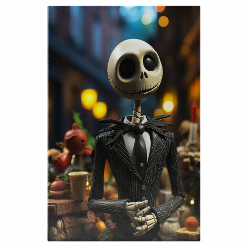 Schelete în Oraș - Cosplay și Design Vestimentar în Întuneric, Marime 40x25CM