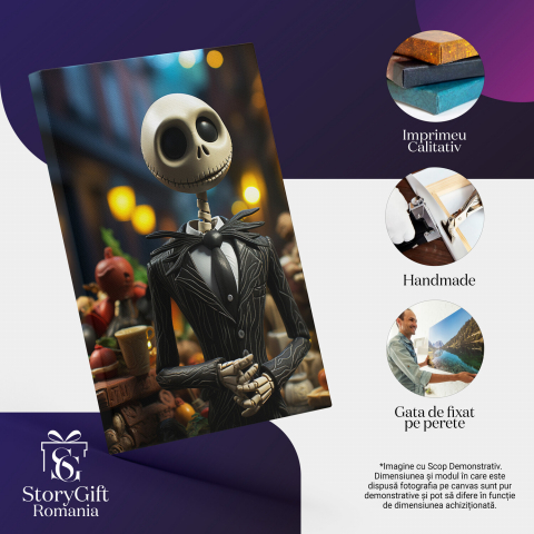 Schelete în Oraș - Cosplay și Design Vestimentar în Întuneric, Marime 40x25CM [1]