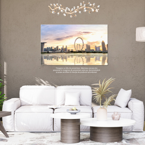 Apus la Marina - Panorama Strălucitoare, Marime 40x25CM [3]