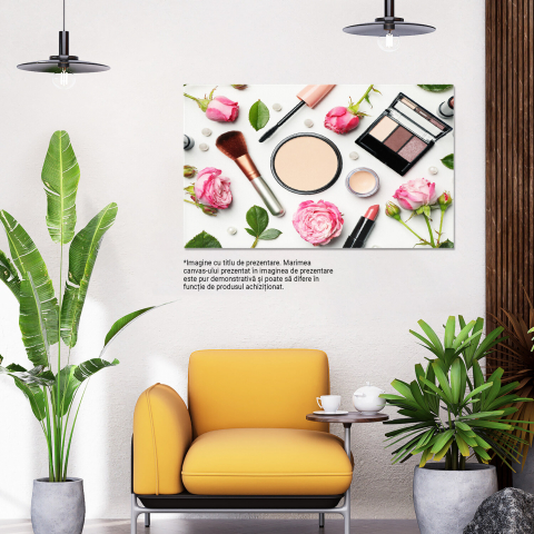 Tablou Canvas: Arta Cosmetică și Machiajul Perfect, Marime 40x25CM [2]