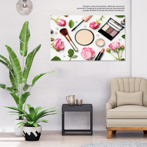 Tablou Canvas: Arta Cosmetică și Machiajul Perfect, Marime 40x25CM [3]