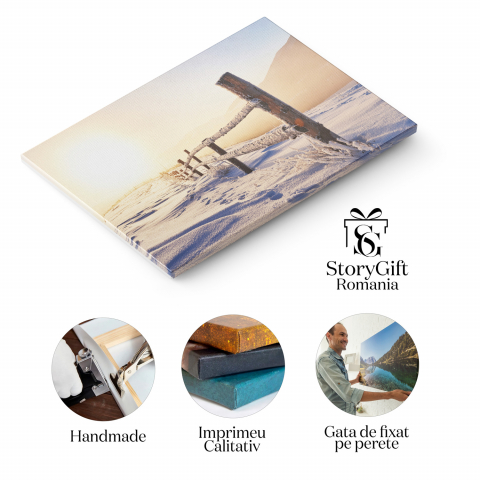 Arta Fantastică și Mistică Alpina - Peisaj Mistic Inspirat, Marime 40x25CM [1]