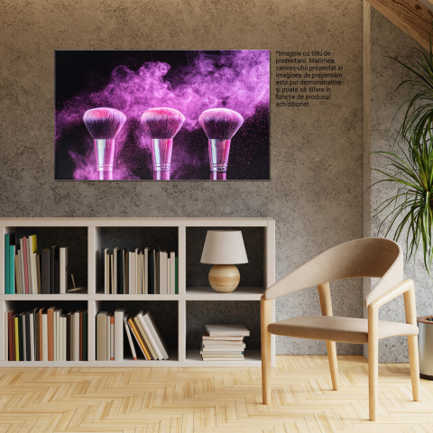 Tablou Canvas: Arta Machiajului și Frumuseții, Marime 40x25CM [2]