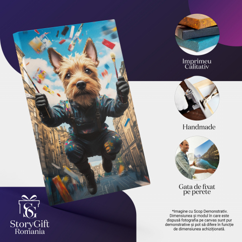 Tablou Canvas Personalizat Artist Stradal Săritură





Marime 70x50CM [3]