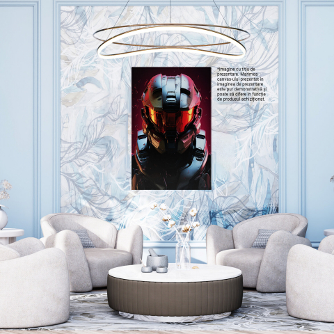 Tablou Canvas - Astronaut Modern: Portretul Aventurierului Spațial, Marime 40x25CM [3]