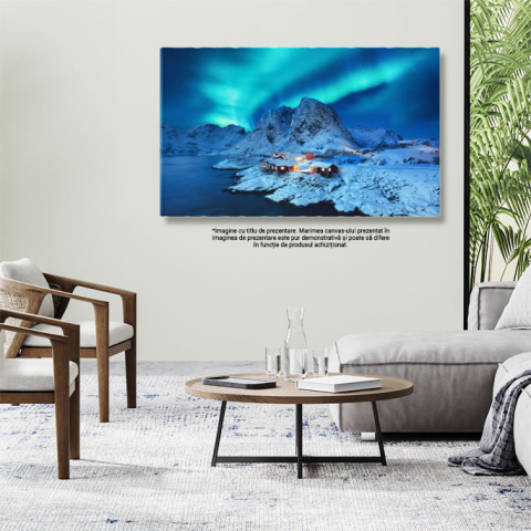 Tablou Canvas Aurlandsfjellet, Norvegia Masina SUV Parcata langa Aurlandsfjellet Munte, Tur, Peisaj, Aventura, Calatorie 563 40x25CM [2]