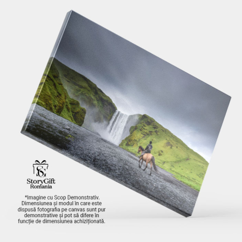 Tablou Canvas - Aventura in Islanda - Peisaje Uimitoare 40x25CM [3]