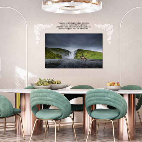 Tablou Canvas Aventura în Islanda - Peisaje Naturale Uimitoare, Marime 40x25CM [3]