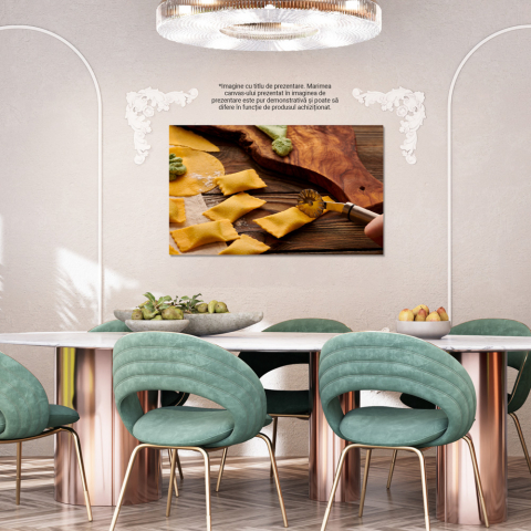 Tablou Canvas: Bucataria Traditionala Italiana - Paste Tortellini 40x25CM [2]
