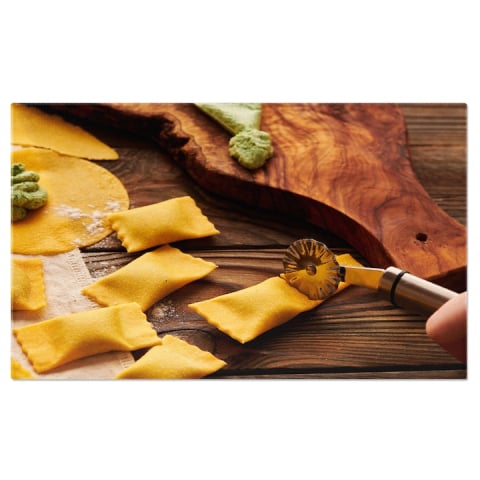 Tablouri Canvas - Tablou Canvas: Bucataria Traditionala Italiana - Paste Tortellini 40x25CM