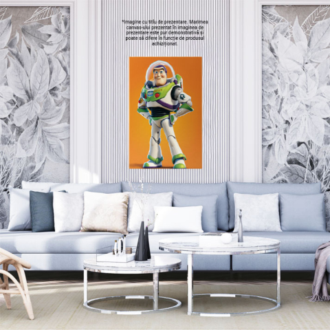 Tablou Canvas:  Buzz Personaj Animat Disney- Toy Sory Pictura Digitala 40x25CM [1]