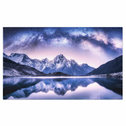 Calea Lactee - Călătorii Prin Univers - Calea Lactee deasupra Munților, Marime 40x25CM