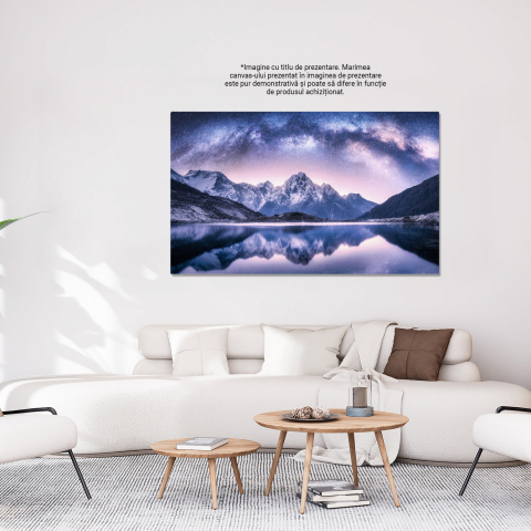 Călătorii Prin Univers - Calea Lactee deasupra Munților, Marime 40x25CM [2]