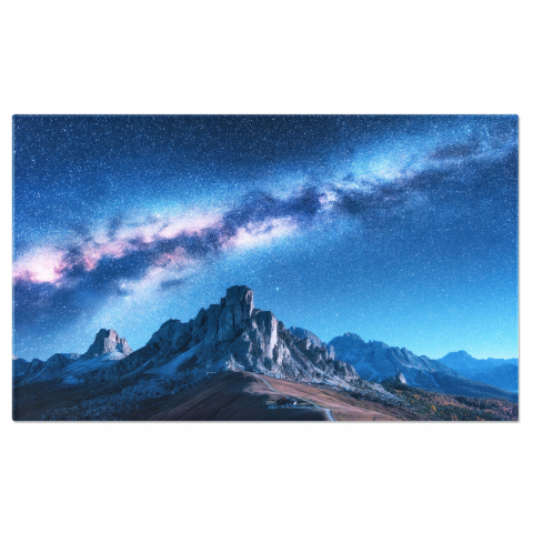 Calea Lactee - Călătorii Spre Univers - Privelisti Stelare în Muntele Cosmic, Marime 40x25CM