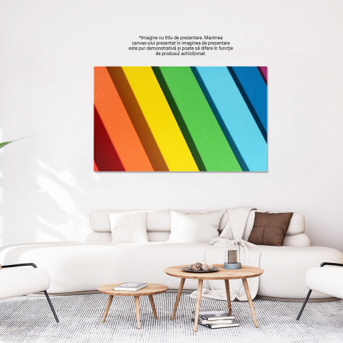 Tablou Canvas: Eleganța unei Cărți Poștale în Nuanțe Purpurii, Marime 40x25CM [2]