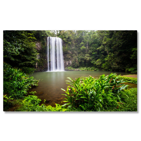 Tablou Canvas Cascada Queensland, Australia, Atherton, cascade, parau, peisaj, jungla, verde 3676 40x25CM [0]