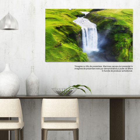 Cascada Skogafoss în Islanda, Marime 40x25CM [2]