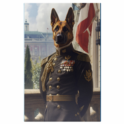 Meserii - Tablou Canvas Personalizat Colonel PrezidențialMarime 40x25CM