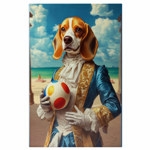 Personalizate cu Animalul Tau -  Tablou Canvas Personalizat Conte Regal Pe Plajă Cu Jachetă Albastră




Marime 40x25CM