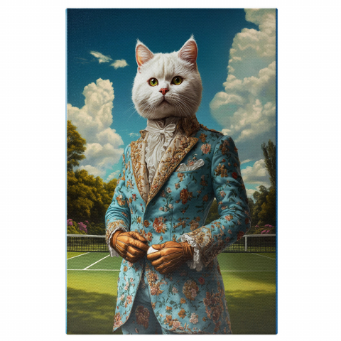 Hobby - Tablou Canvas Personalizat Costum Regal pe Terenul de Tenis
Marime 40x25CM