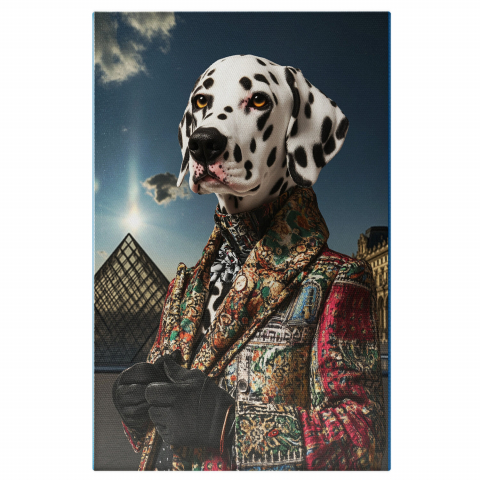 Atracții Turistice - Tablou Canvas Personalizat - Animal în Costum Vintage în Muzeu
Marime 40x25CM