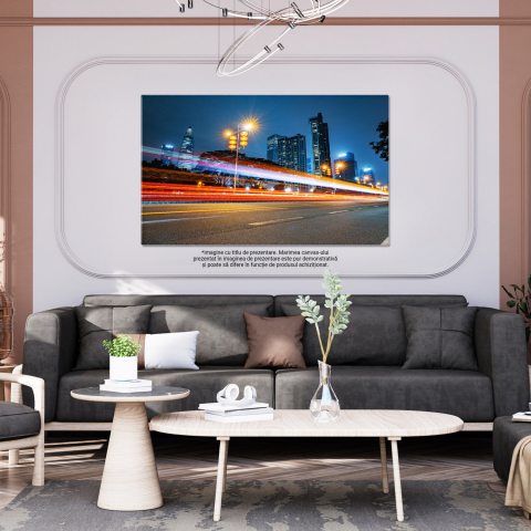 Arhitectura Urbană din China - Peisaj Dramatic în Mișcare Rapidă, Marime 40x25CM [2]