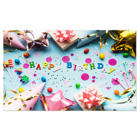 Tablou Canvas Scrisori și Cadouri Festive – Artă Decorativă de Sărbători, Marime 40x25CM