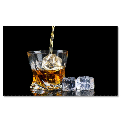 Băuturi - Tablou Canvas Cu Speranta la Ochi: Vederea, Corectia si Ochelarii 40x25CM