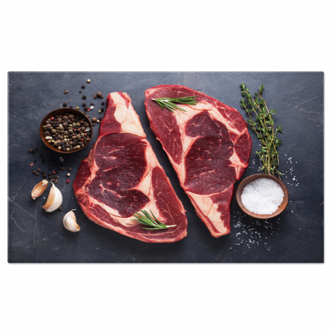 Delicii Cu Carne: Ribeye de Angus și Wagyu, Marime 40x25CM