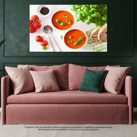 Tablou Canvas Delicii Culinare: Gustoase și Aromate Ingrediente, Marime 40x25CM [3]