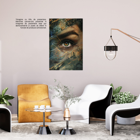 Derularea Amintirilor Străvechi în Mintea Femeii a Trecutului, Marime 40x25CM [2]