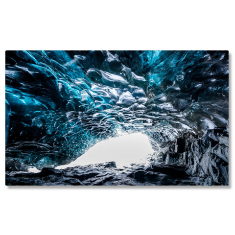Diverse - Tablou Canvas: Descoperirea Pesterilor de Gheata in Vatnajokull, Islanda 40x25CM