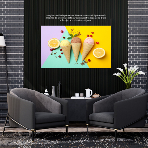 Desert Răcoritor de Vară - Gelato și Gofre, Marime 40x25CM [2]