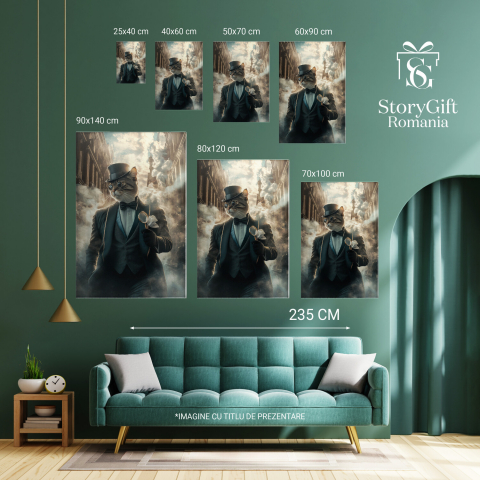 Tablou Canvas Personalizat Detectiv Stil Sherlock Holmes
Marime 40x25CM [5]