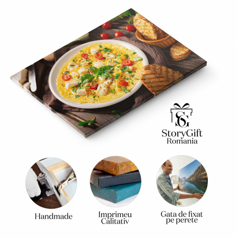 Distracție Culinară: Omletă Savuroasă pentru O Experiență de Gătit Delicioasă, Marime 40x25CM [1]