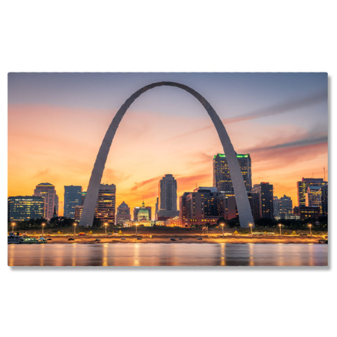 Oraș - Tablou Canvas - Districtul de Afaceri - New York, SUA 40x25CM