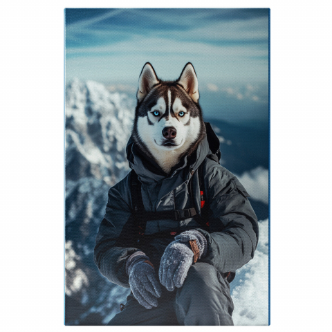 Natură - Tablou Canvas Personalizat Drumeție pe Munte cu Vedere Montană
Marime 40x25CM