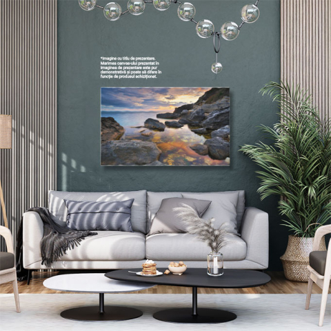 Tablou Canvas Eleganta si Refined la Apusul de Soare, apus, plaja, elegant, liniste, natura 768 40x25CM [2]