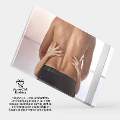 Tablou Canvas - Embratisare Patima: Cuplu indragostit 40x25CM [3]