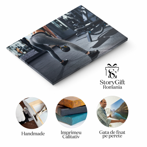 Exerciții de Forță în Aer Liber - Putere și Determinare, Marime 40x25CM [1]