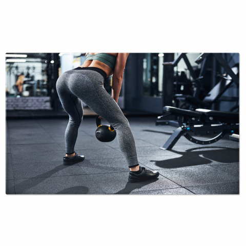 Sport - Exerciții de Forță în Aer Liber - Putere și Determinare, Marime 40x25CM