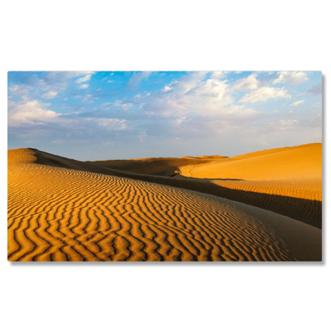 Peisaj - Tablou Canvas - Explorand Misterele si Minunile Desertului Thar din India 40x25CM