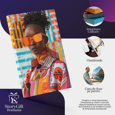 Explozie de Stil și Individualitate - Eclipsa de Nuante, Marime 40x25CM [1]