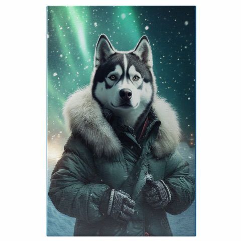 Natură - Tablou Canvas Personalizat Fashion la Polul Nord cu Geacă de Iarnă Verde





Marime 140x90CM