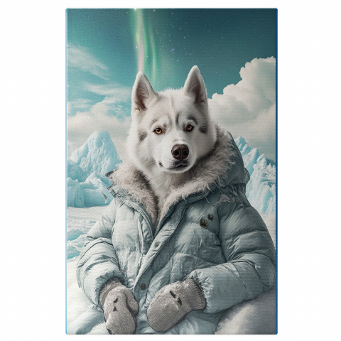 Natură - Tablou Canvas Personalizat Fashion la Polul Nord cu Aurora Boreală
Marime 40x25CM