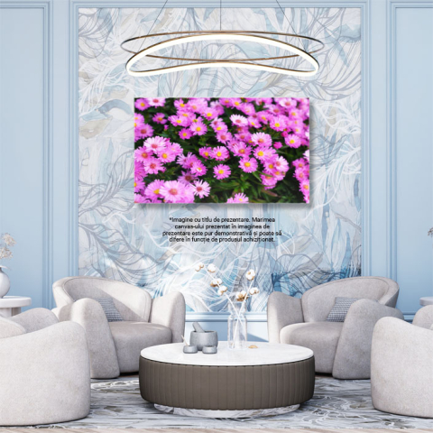 Tablou Canvas Flori infloritoare in Gradina Plante Naturale Flori, primavara, fundal, inflorire, frumusete 875 40x25CM [2]