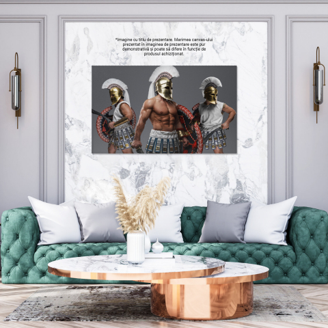 Tablou Canvas: Gladiator Roman în Luptă, Marime 40x25CM [2]