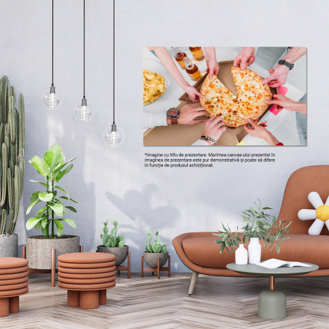 Momente Fericite Între Prieteni: Gustări și Băuturi Delicioase, Marime 40x25CM [2]